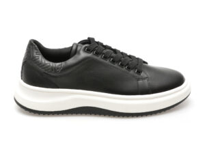 Pantofi casual ALDO negri, 13555894, din piele ecologica