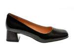 Pantofi casual EPICA negri, 09830D, din piele naturala lacuita