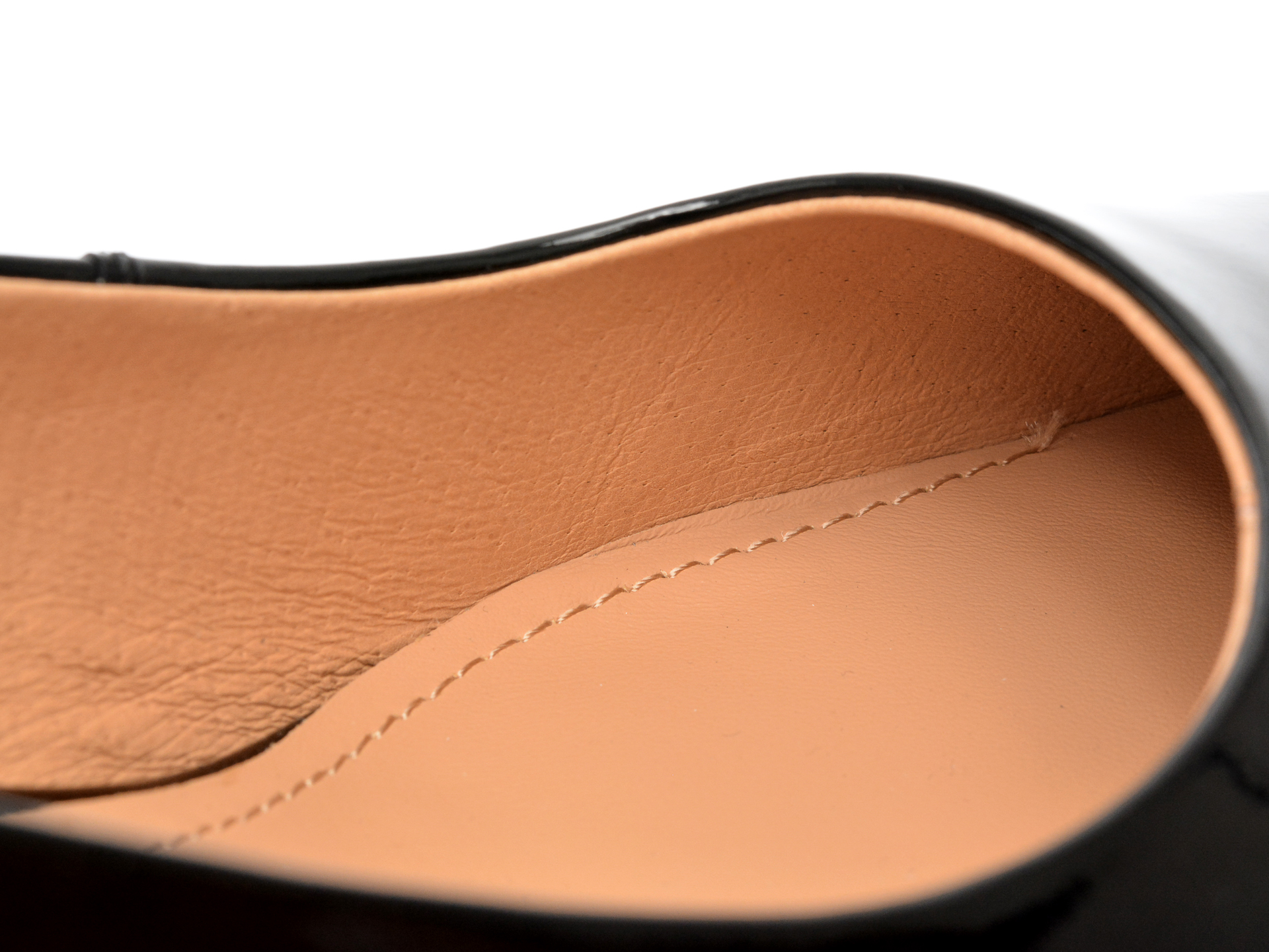 Pantofi casual EPICA negri, 09830D, din piele naturala lacuita - imagine 3