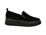 Pantofi casual EPICA negri, 387309, din piele intoarsa