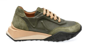 Pantofi casual EPICA verzi, 1187068, din piele naturala