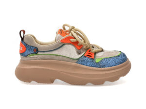 Pantofi casual GRYXX albastri, 7228, din piele naturala
