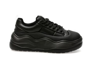 Pantofi casual GRYXX negri, 1076, din piele naturala