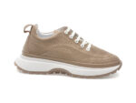 Pantofi casual IMAGE gri, 1187087, din piele naturala