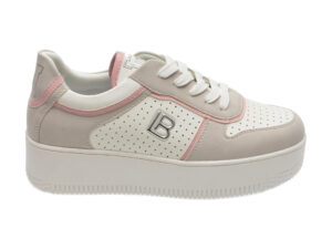 Pantofi casual LAURA BIAGIOTTI gri, 8433, din piele ecologica