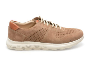 Pantofi casual OTTER bej, SF6031, din piele intoarsa