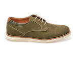 Pantofi casual OTTER kaki, A36, din nabuc