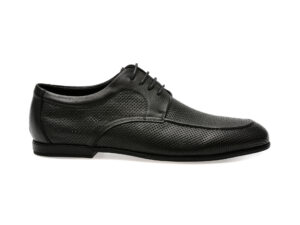 Pantofi casual OTTER negri, 23, din piele naturala