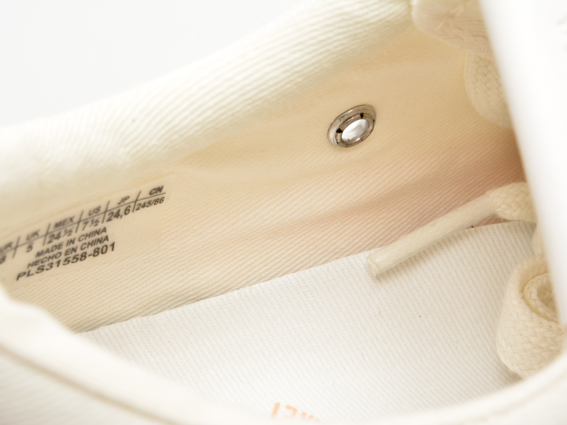 Pantofi casual PEPE JEANS albi, BEN ROAD, din material textil - imagine 3