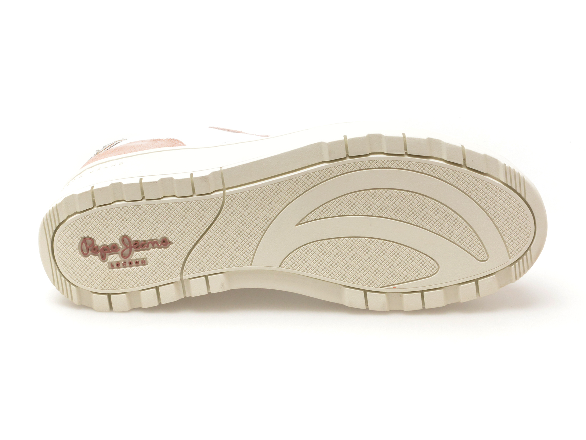 Pantofi casual PEPE JEANS albi, KORE MULTI, din piele naturala - imagine 7