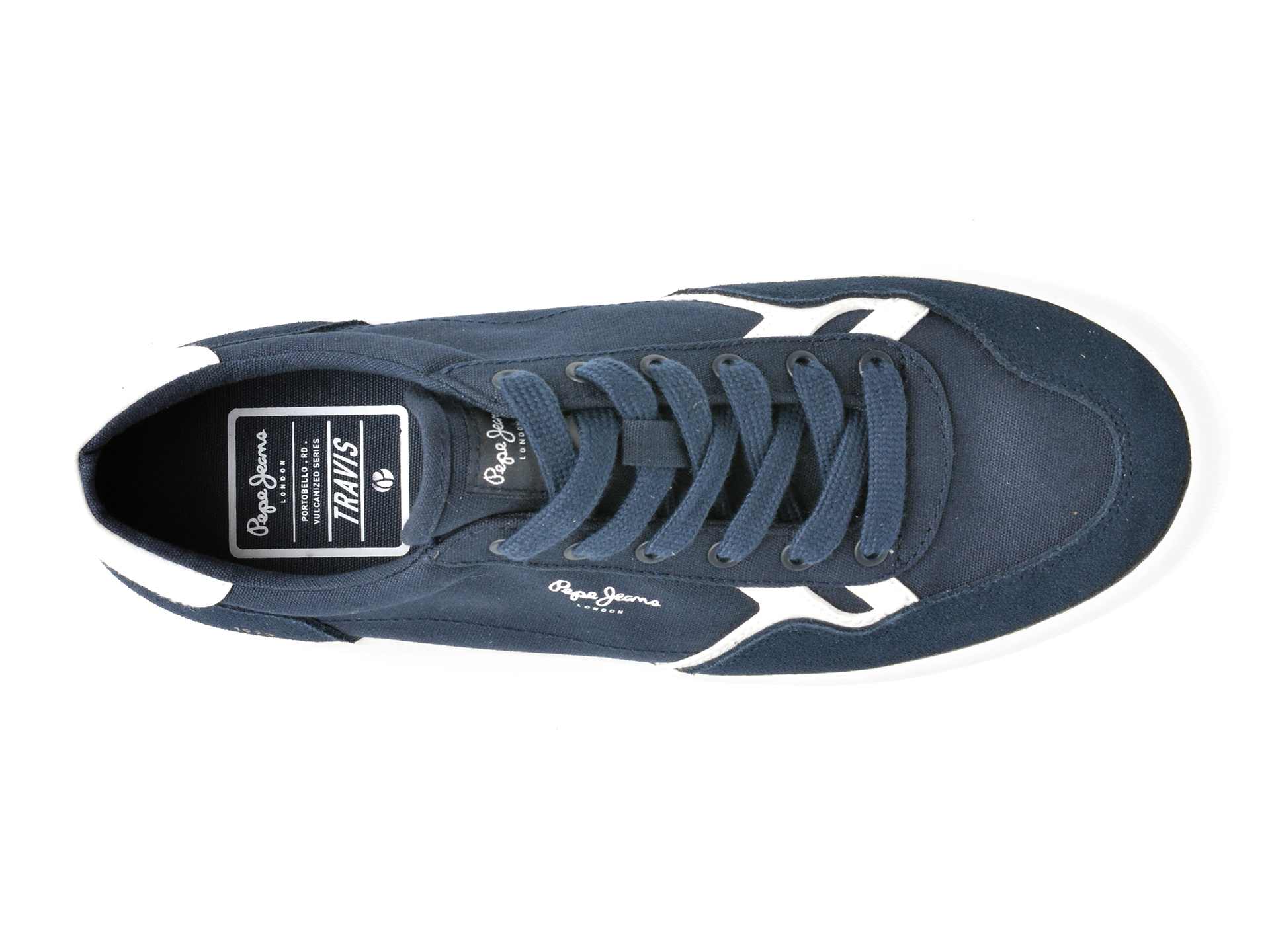 Pantofi casual PEPE JEANS bleumarin, TRAVIS BRIT, din material textil - imagine 6