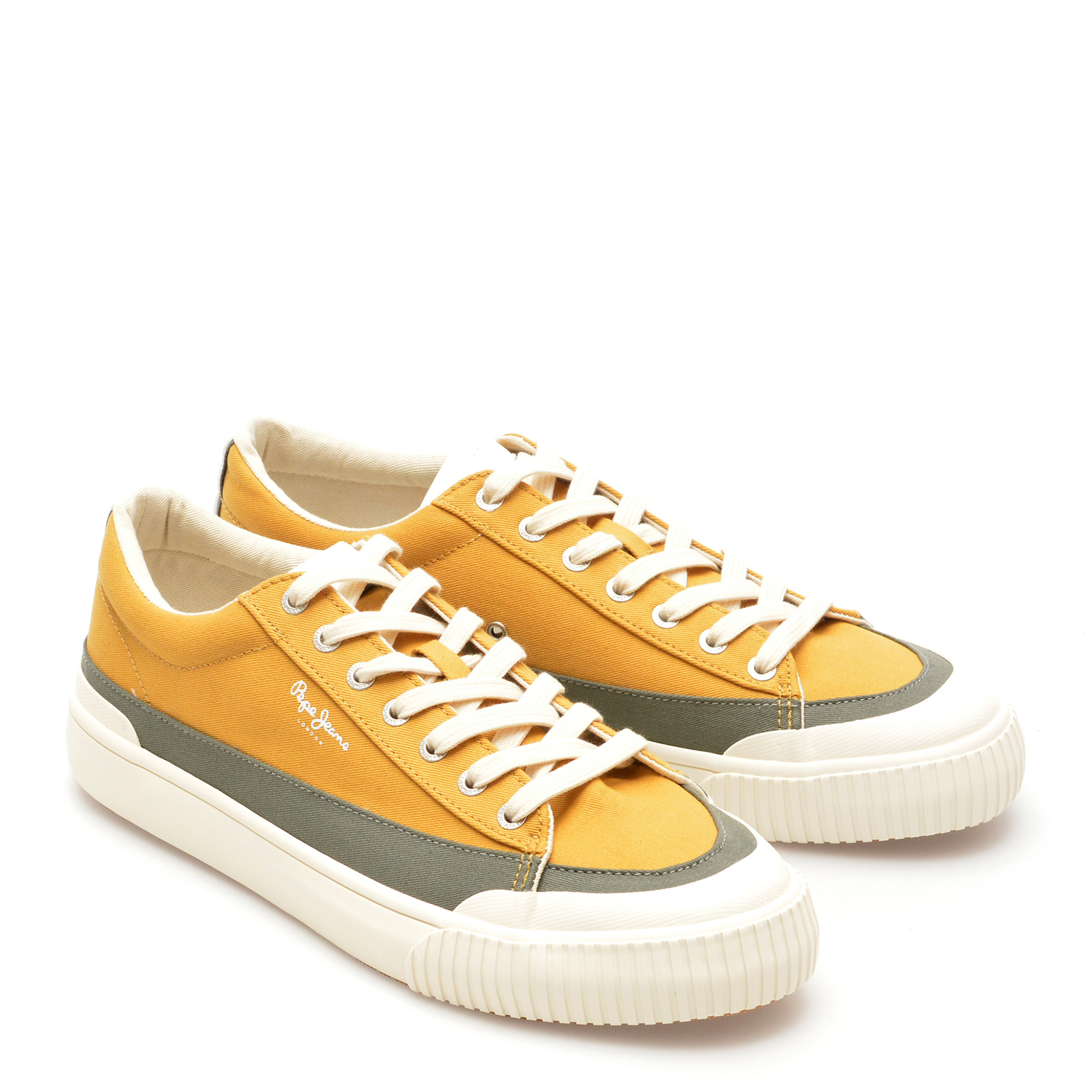 Pantofi casual PEPE JEANS maro, BEN BAND, din material textil - imagine 4