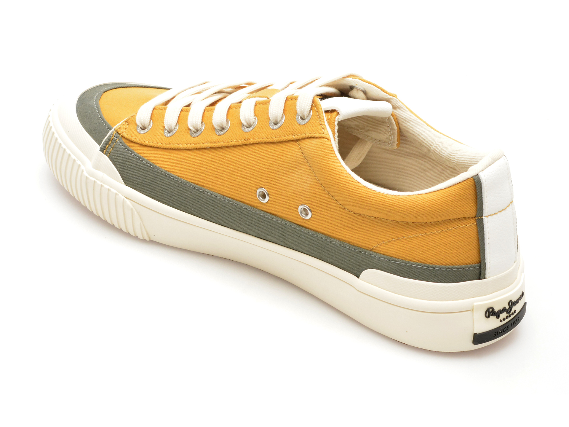 Pantofi casual PEPE JEANS maro, BEN BAND, din material textil - imagine 5