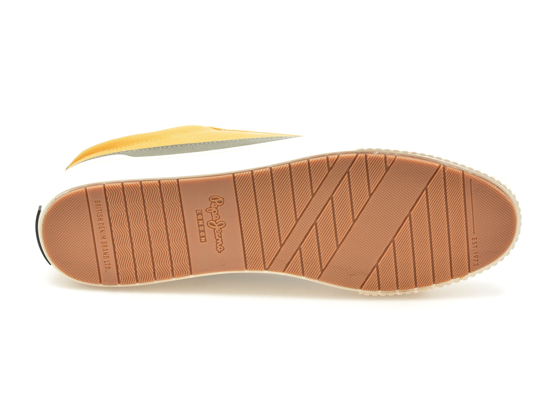 Pantofi casual PEPE JEANS maro, BEN BAND, din material textil - imagine 7