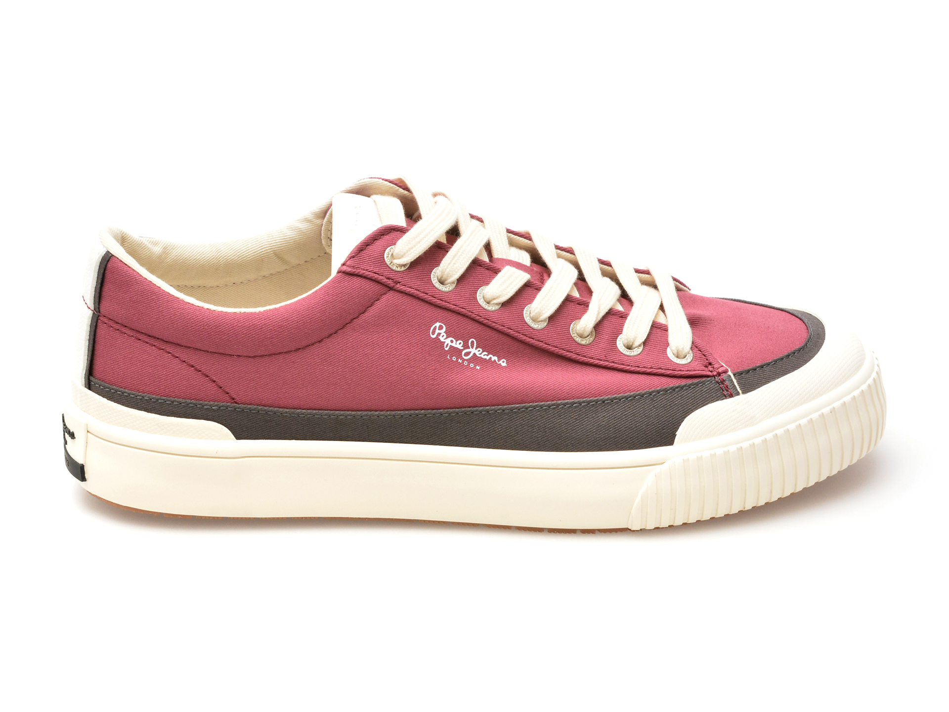 Pantofi casual PEPE JEANS visinii, BEN BAND, din material textil