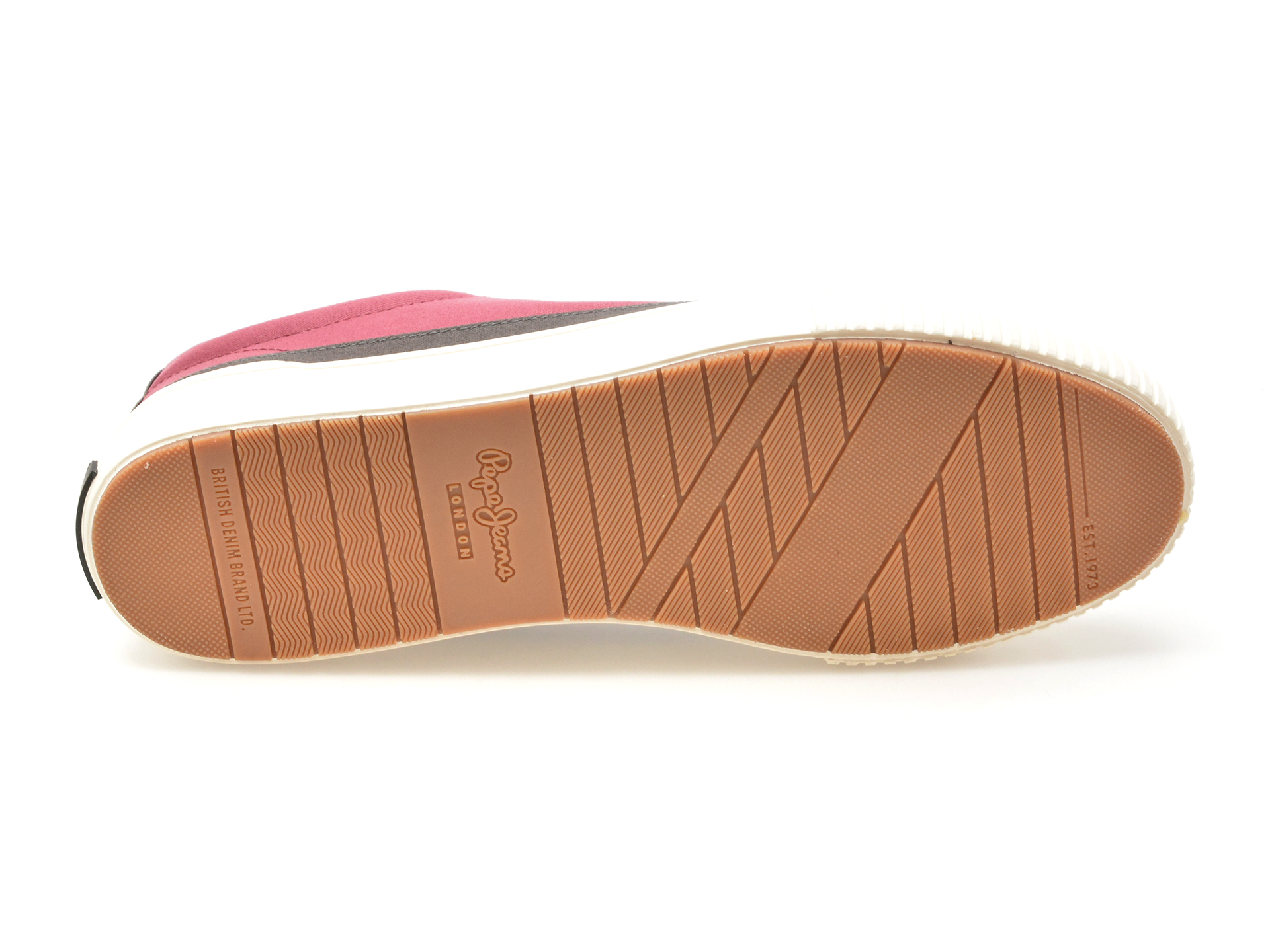 Pantofi casual PEPE JEANS visinii, BEN BAND, din material textil - imagine 7