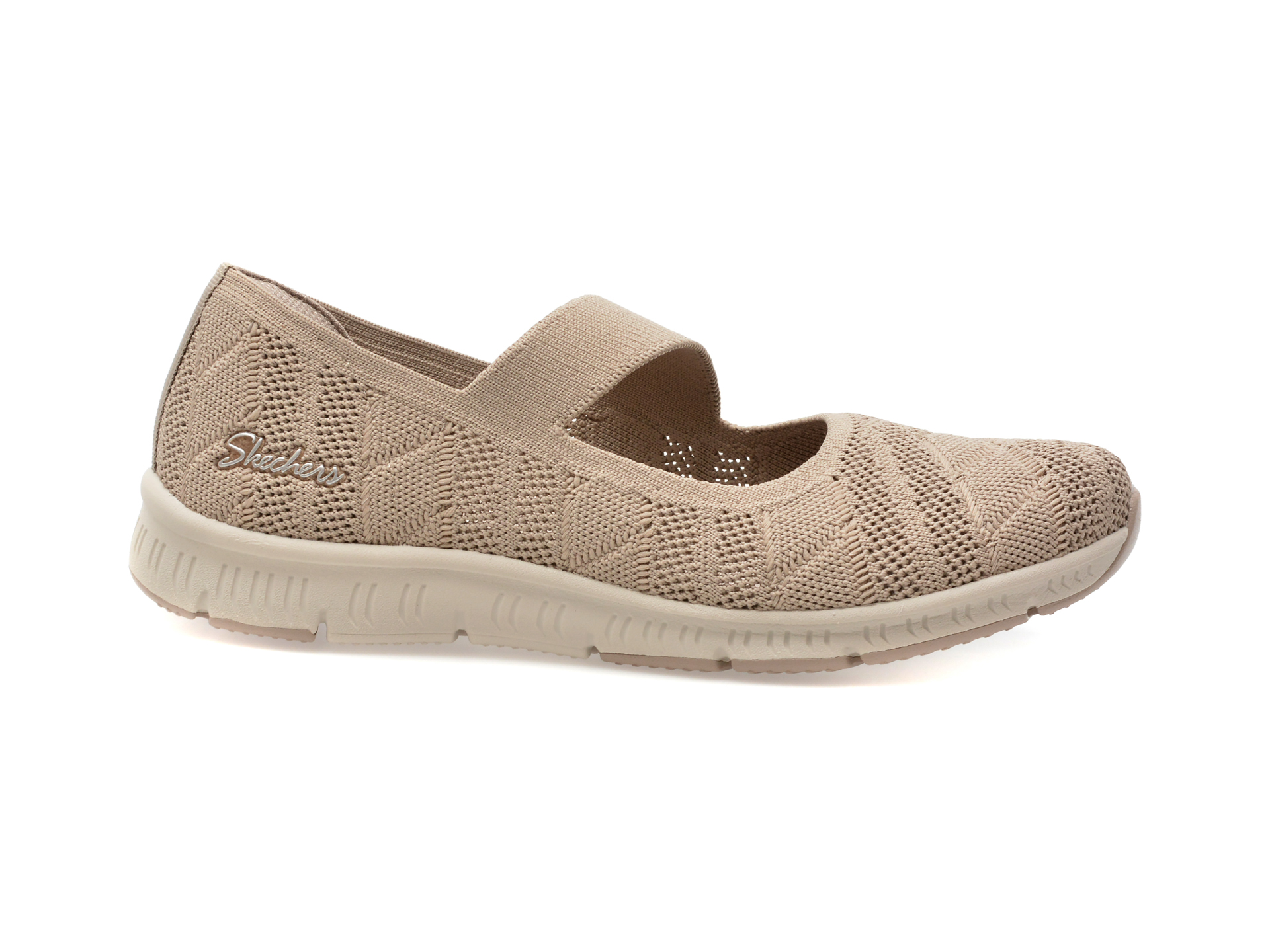 Pantofi casual SKECHERS gri, BE-COOL, din material textil