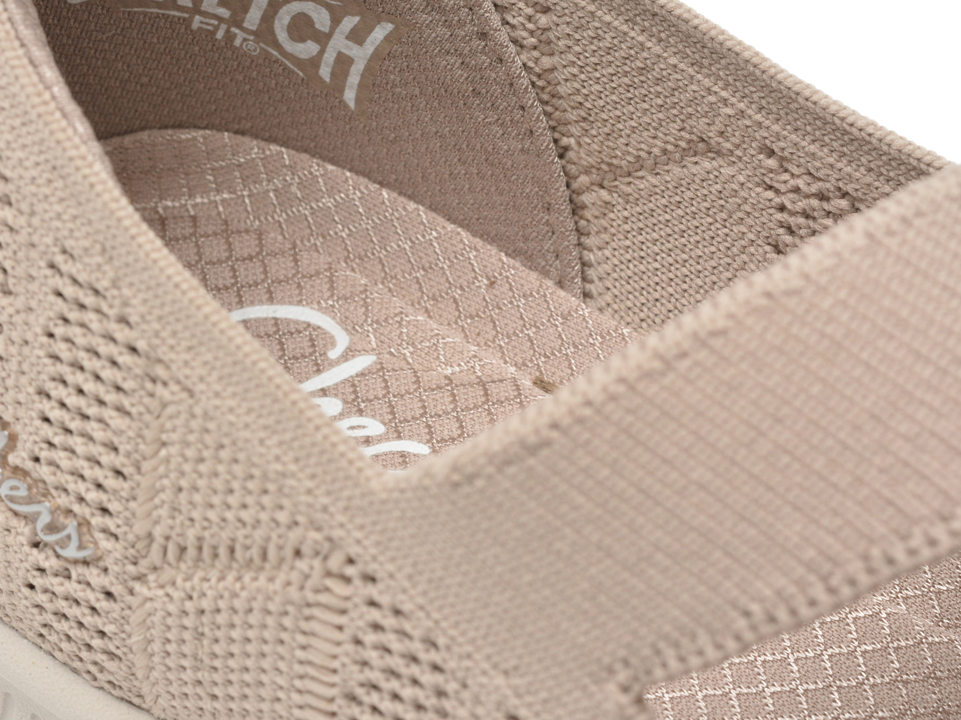 Pantofi casual SKECHERS gri, BE-COOL, din material textil - imagine 3
