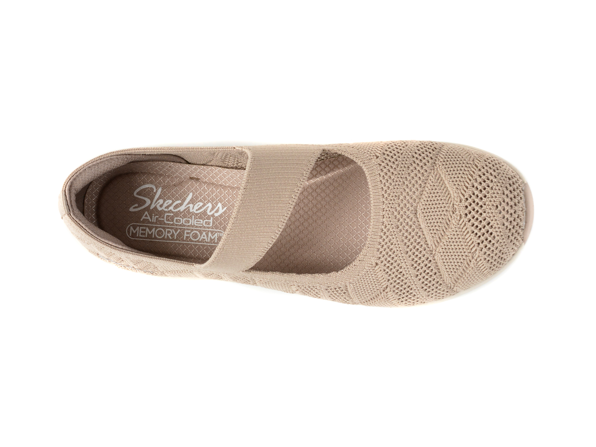 Pantofi casual SKECHERS gri, BE-COOL, din material textil - imagine 6