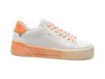 Pantofi casul RIEKER albi, W0704, din piele naturala