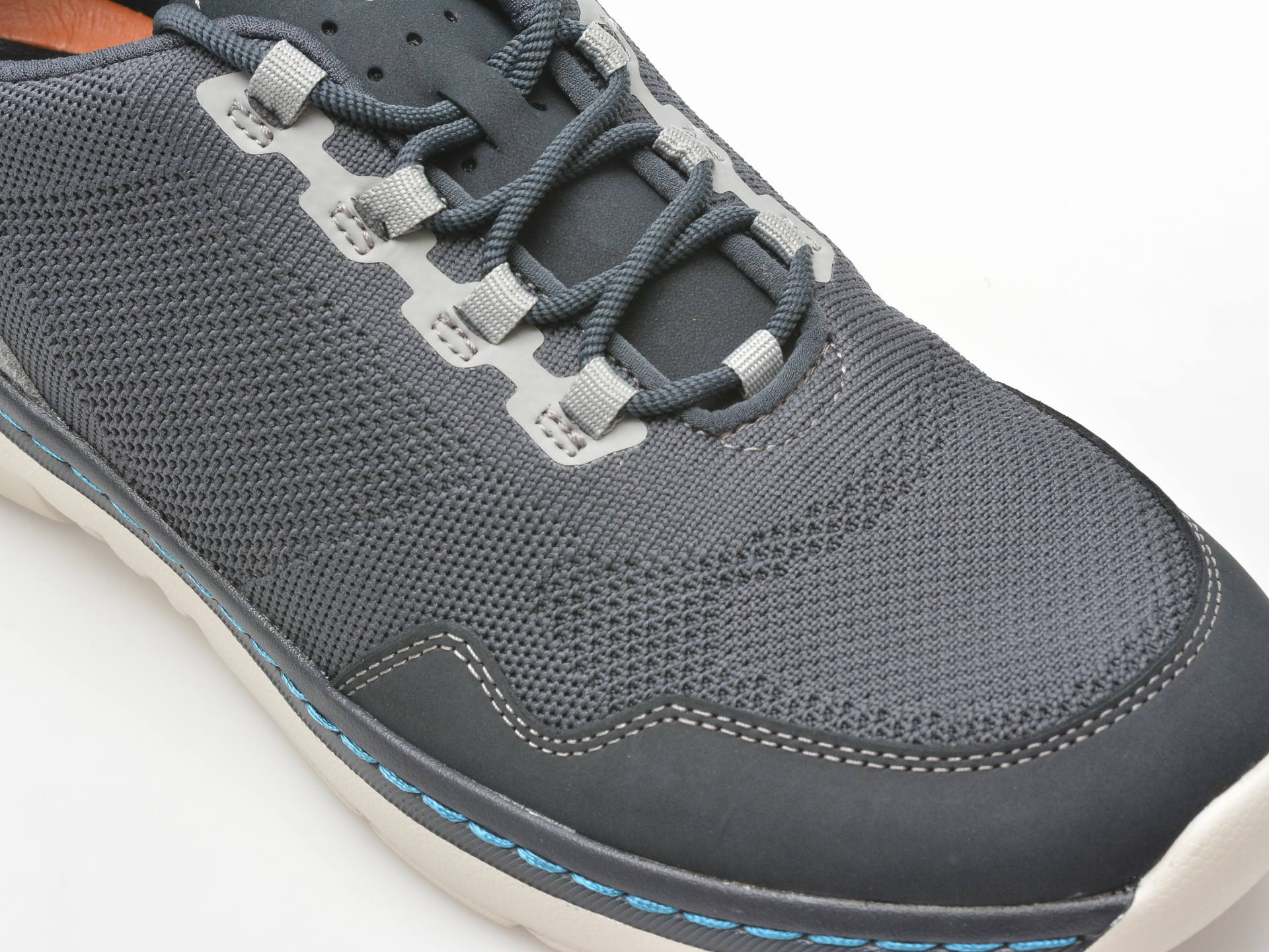 Pantofi CLARKS bleumarin, CLARKS PRO KNIT, din material textil - imagine 2