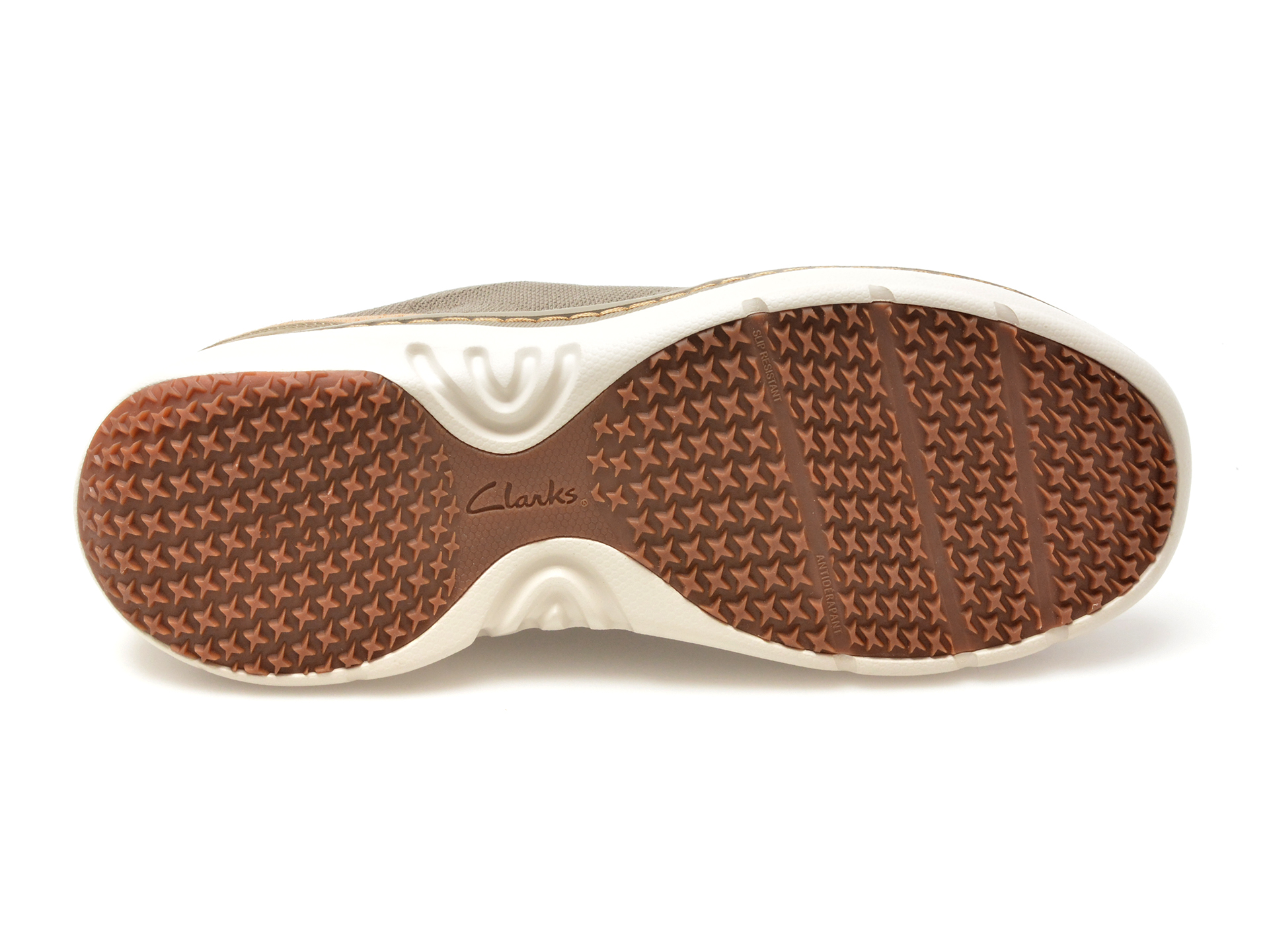 Pantofi CLARKS gri, CLARKS PRO KNIT, din material textil - imagine 7