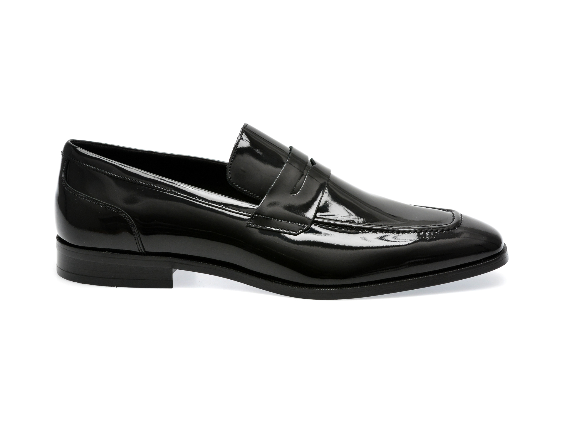 Pantofi eleganti ALDO negri, AALTO001, din piele naturala lacuita - imagine 2