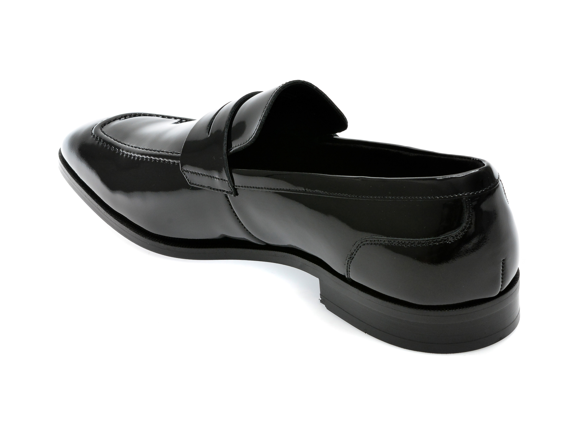 Pantofi eleganti ALDO negri, AALTO001, din piele naturala lacuita - imagine 5