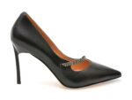 Pantofi eleganti EPICA negri, R21, din piele naturala