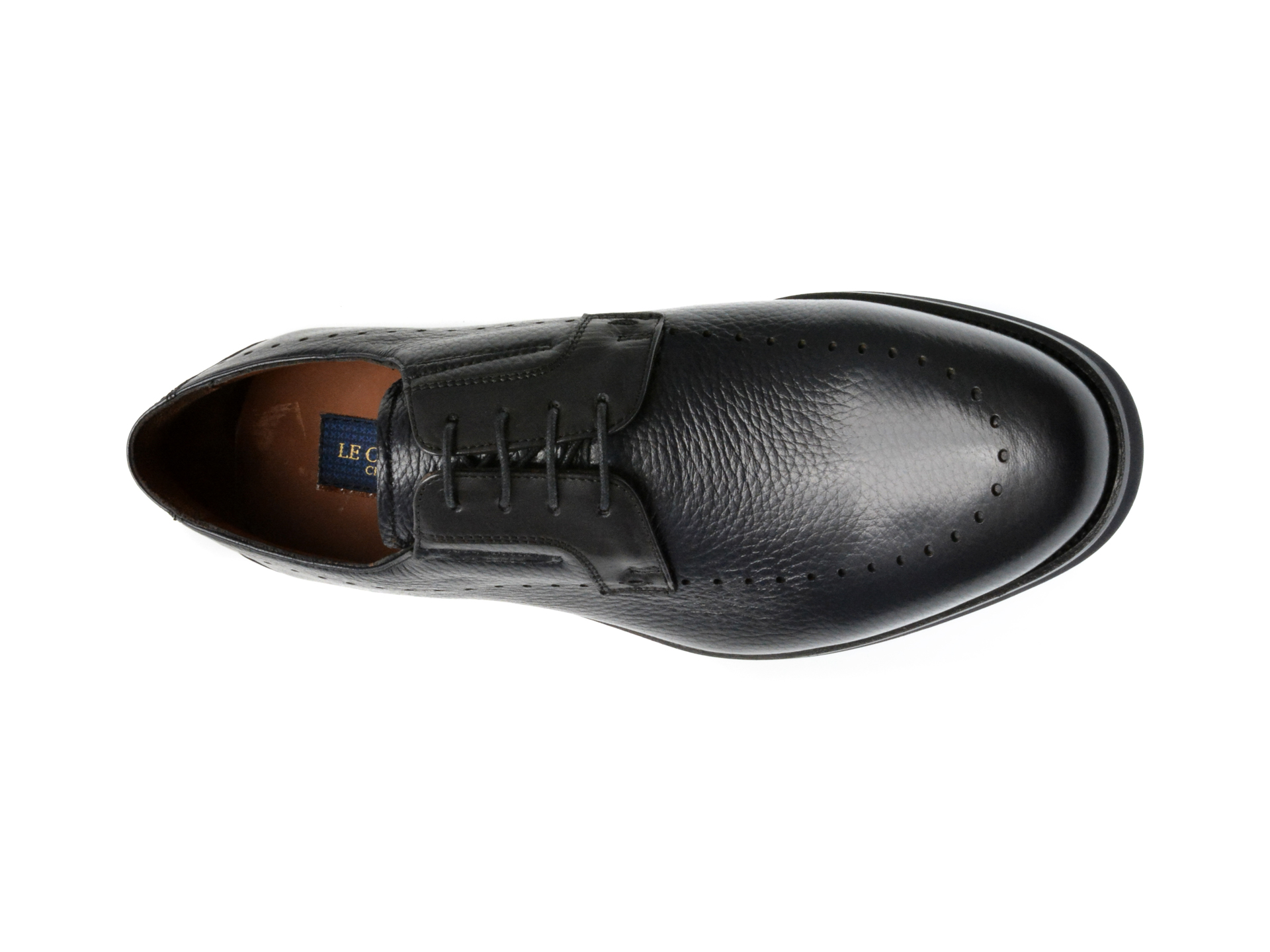 Pantofi eleganti LE COLONEL bleumarin, 4221341, din piele naturala - imagine 6