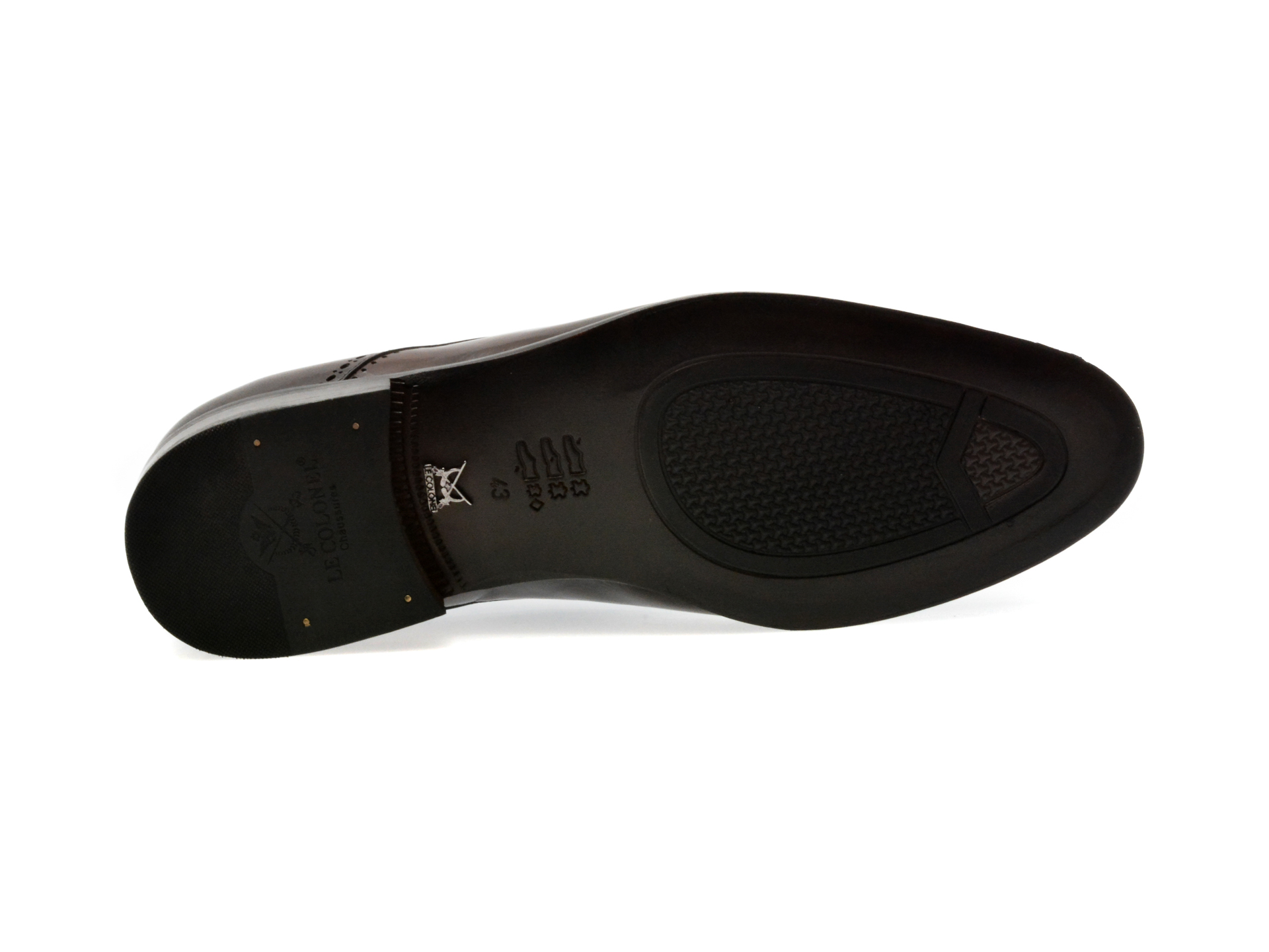Pantofi eleganti LE COLONEL maro, 509301, din piele naturala - imagine 7
