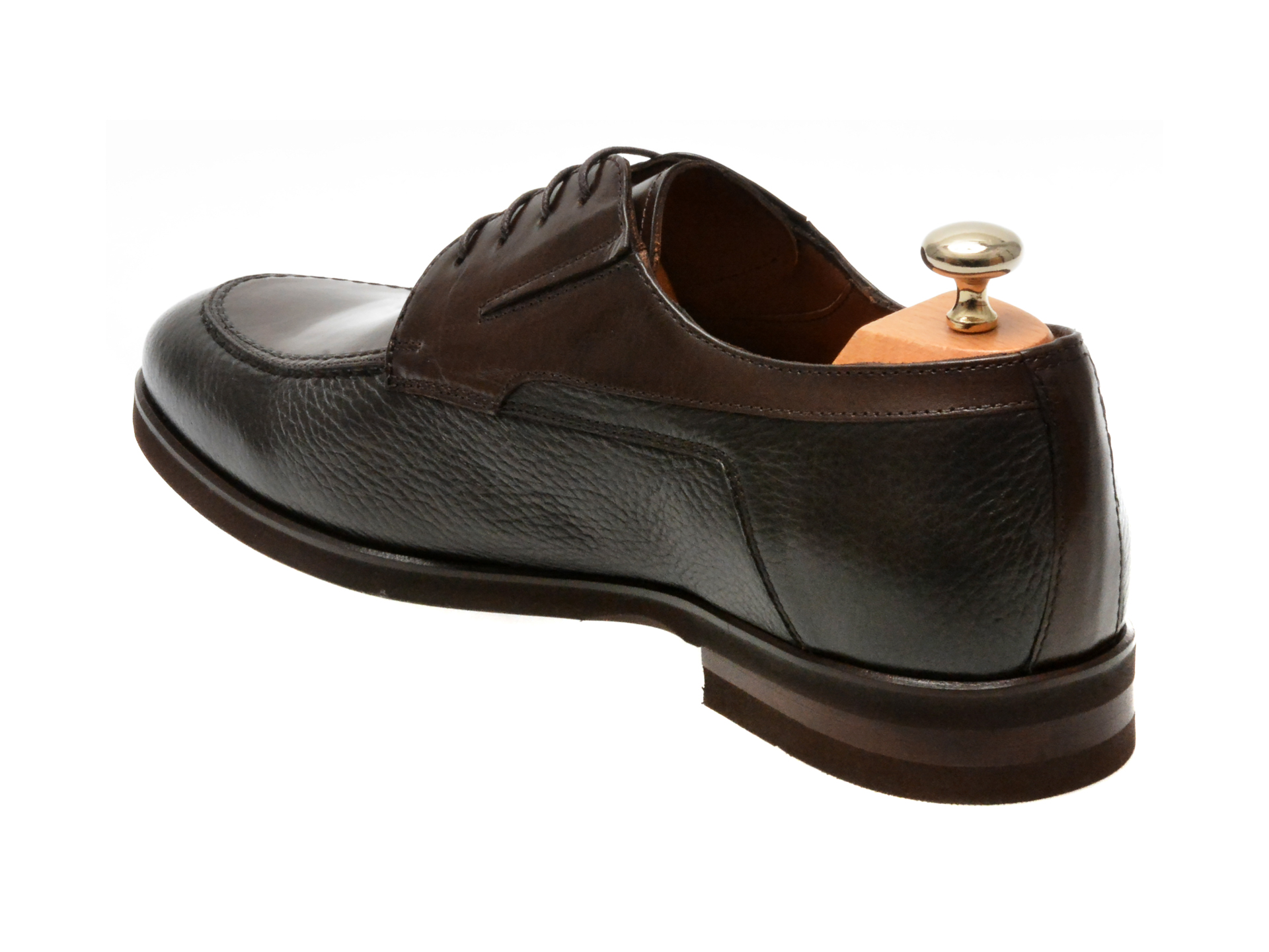 Pantofi eleganti LE COLONEL maro, 605451, din piele naturala - imagine 5