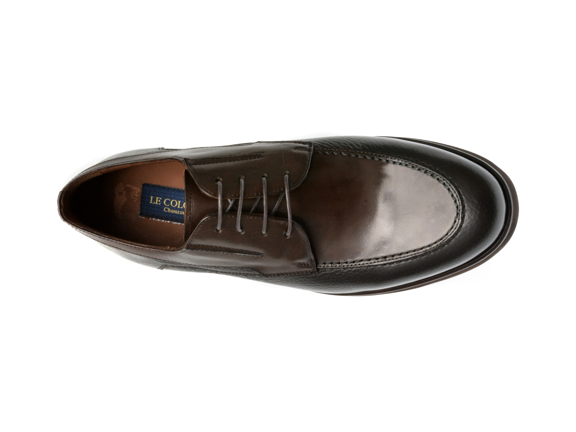Pantofi eleganti LE COLONEL maro, 605451, din piele naturala - imagine 6