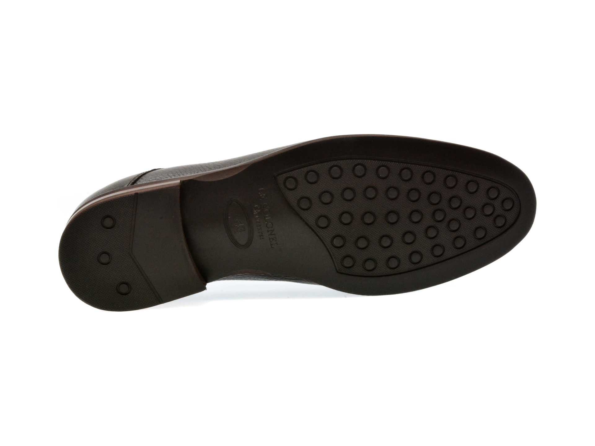 Pantofi eleganti LE COLONEL maro, 605451, din piele naturala - imagine 7