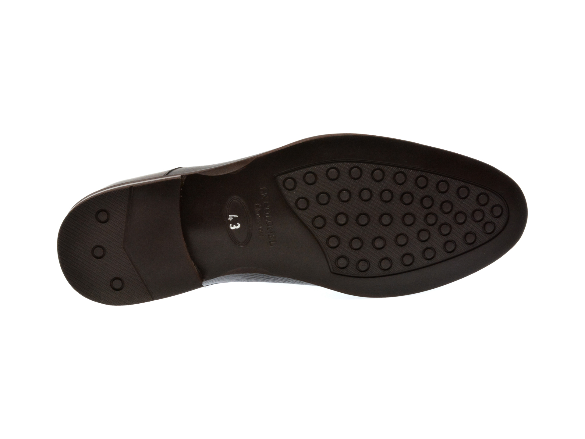 Pantofi eleganti LE COLONEL maro, 638601, din piele naturala - imagine 7