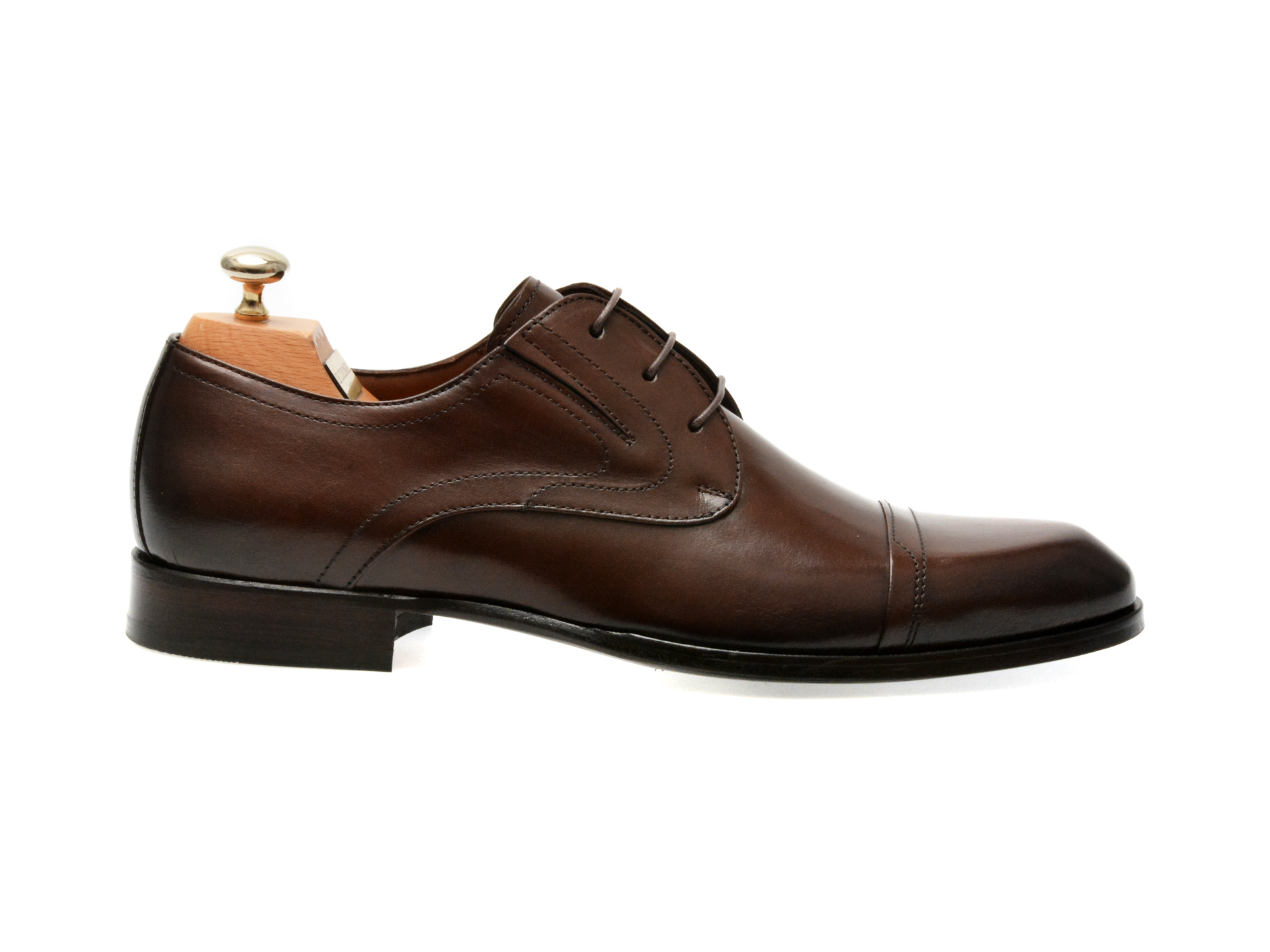 Pantofi eleganti LE COLONEL maro, 680111, din piele naturala