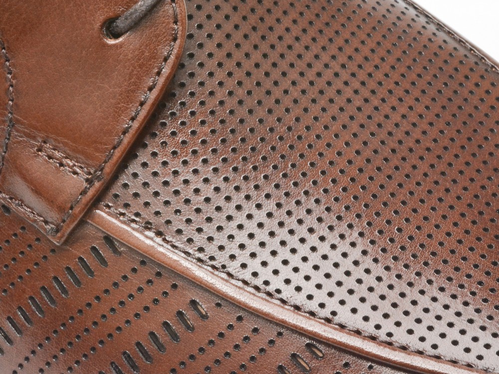 Pantofi eleganti LE COLONEL maro, 704141, din piele naturala - imagine 2