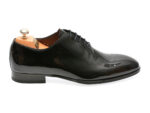 Pantofi eleganti LE COLONEL negri, 42523, din piele naturala lacuita