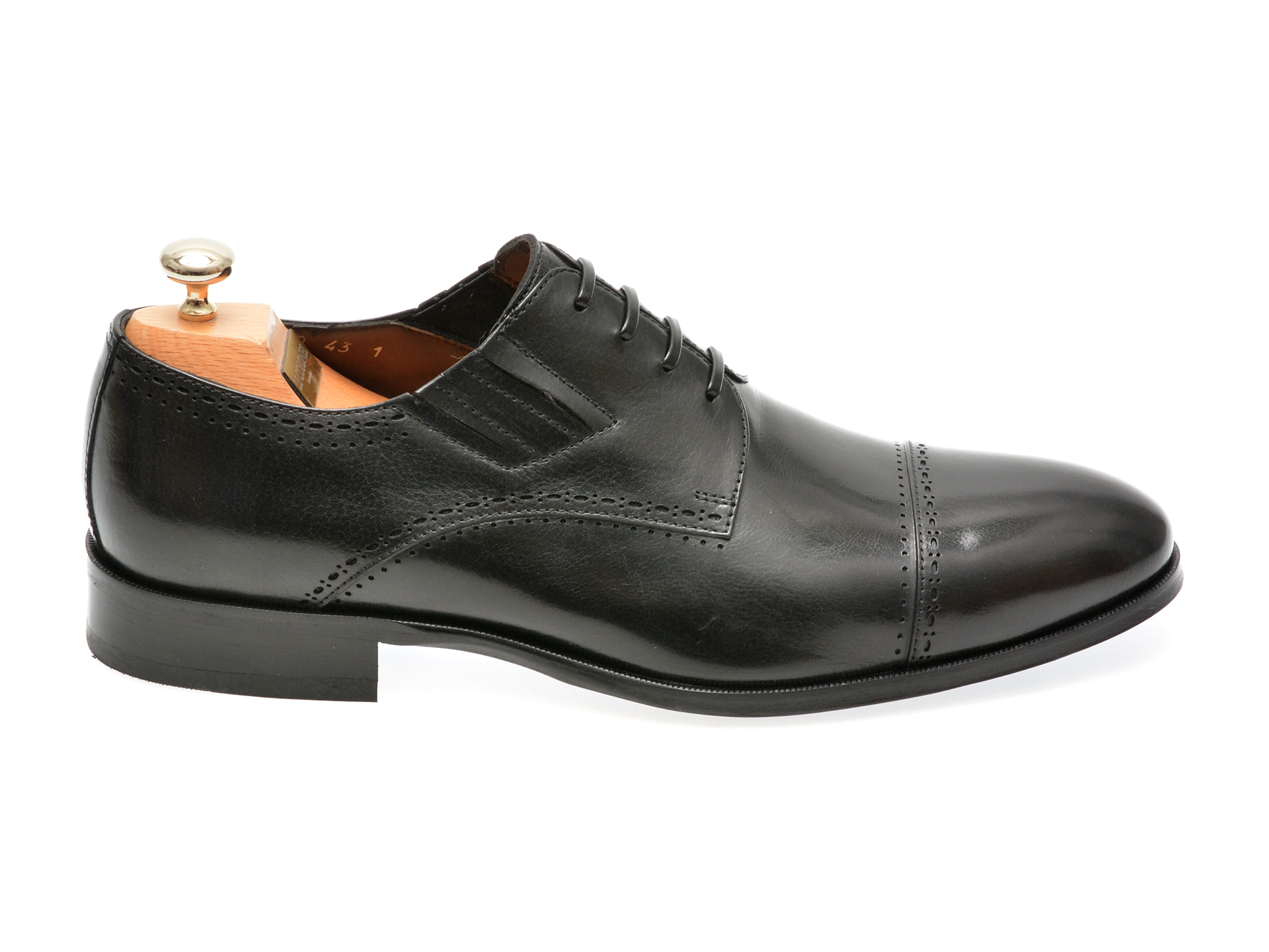 Pantofi eleganti LE COLONEL negri, 509301, din piele naturala