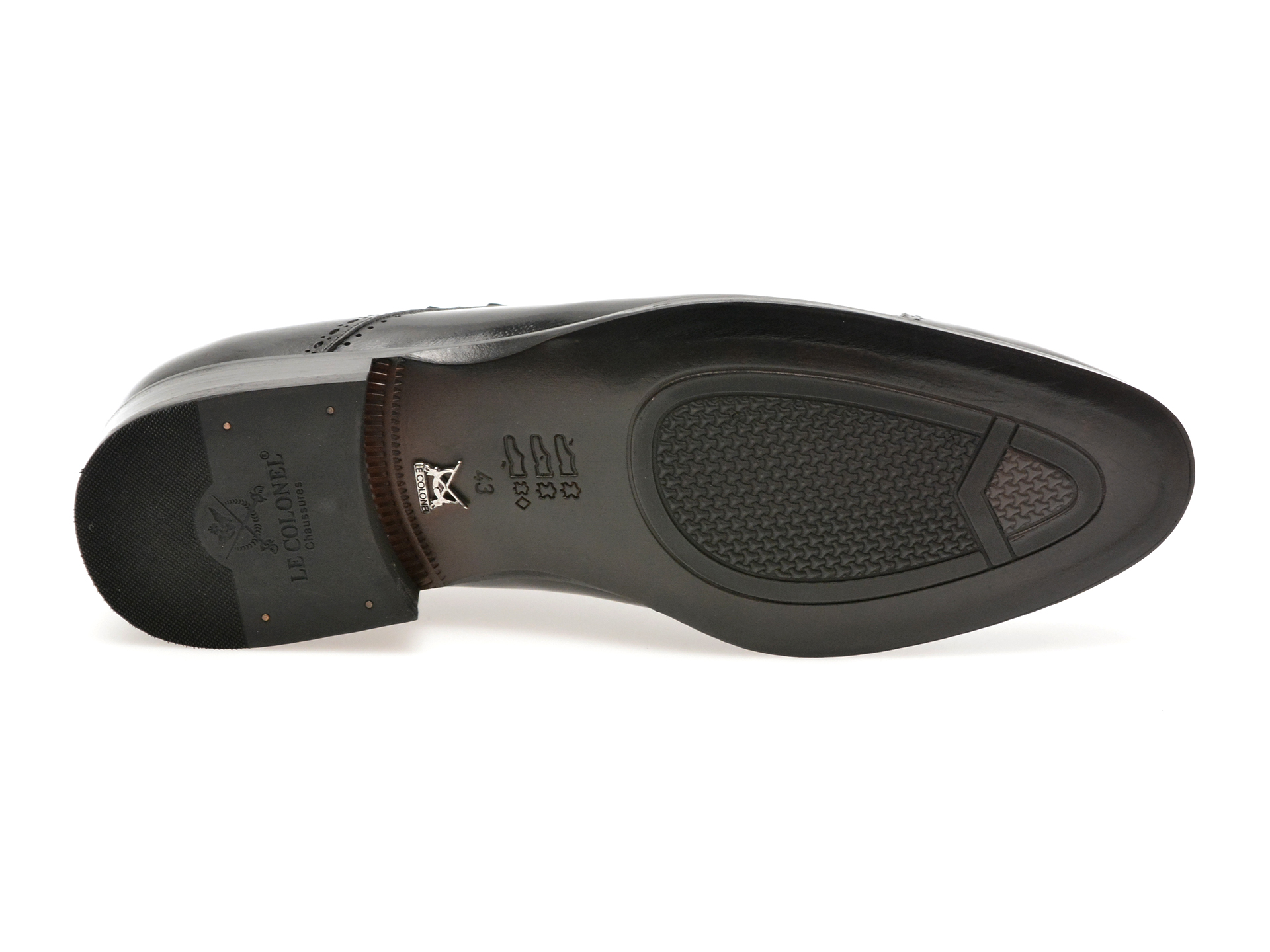 Pantofi eleganti LE COLONEL negri, 509301, din piele naturala - imagine 7