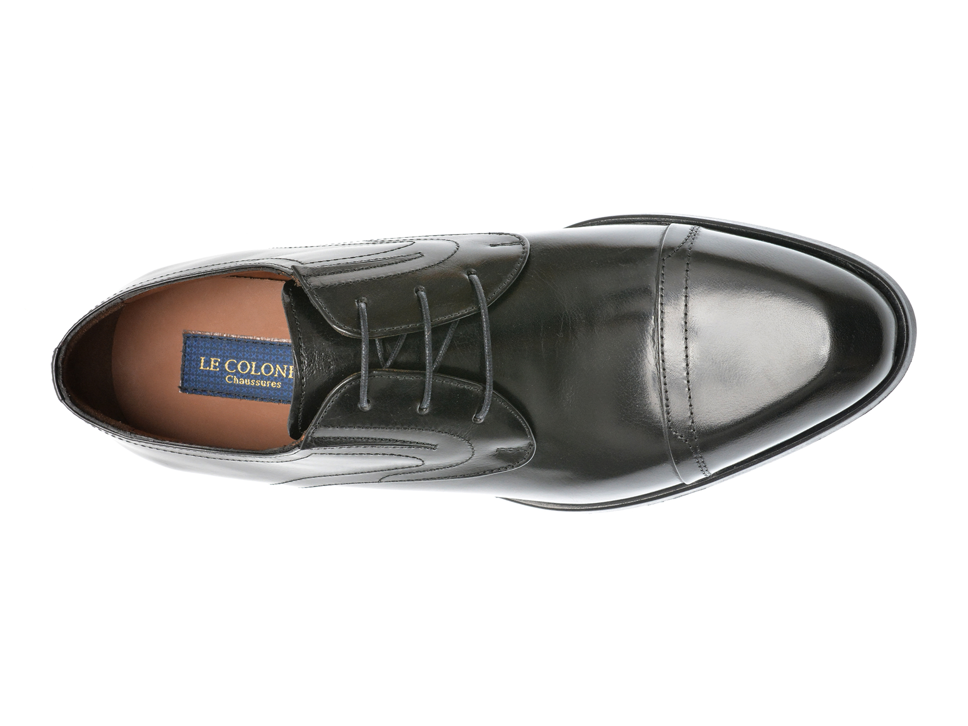 Pantofi eleganti LE COLONEL negri, 680111, din piele naturala - imagine 6