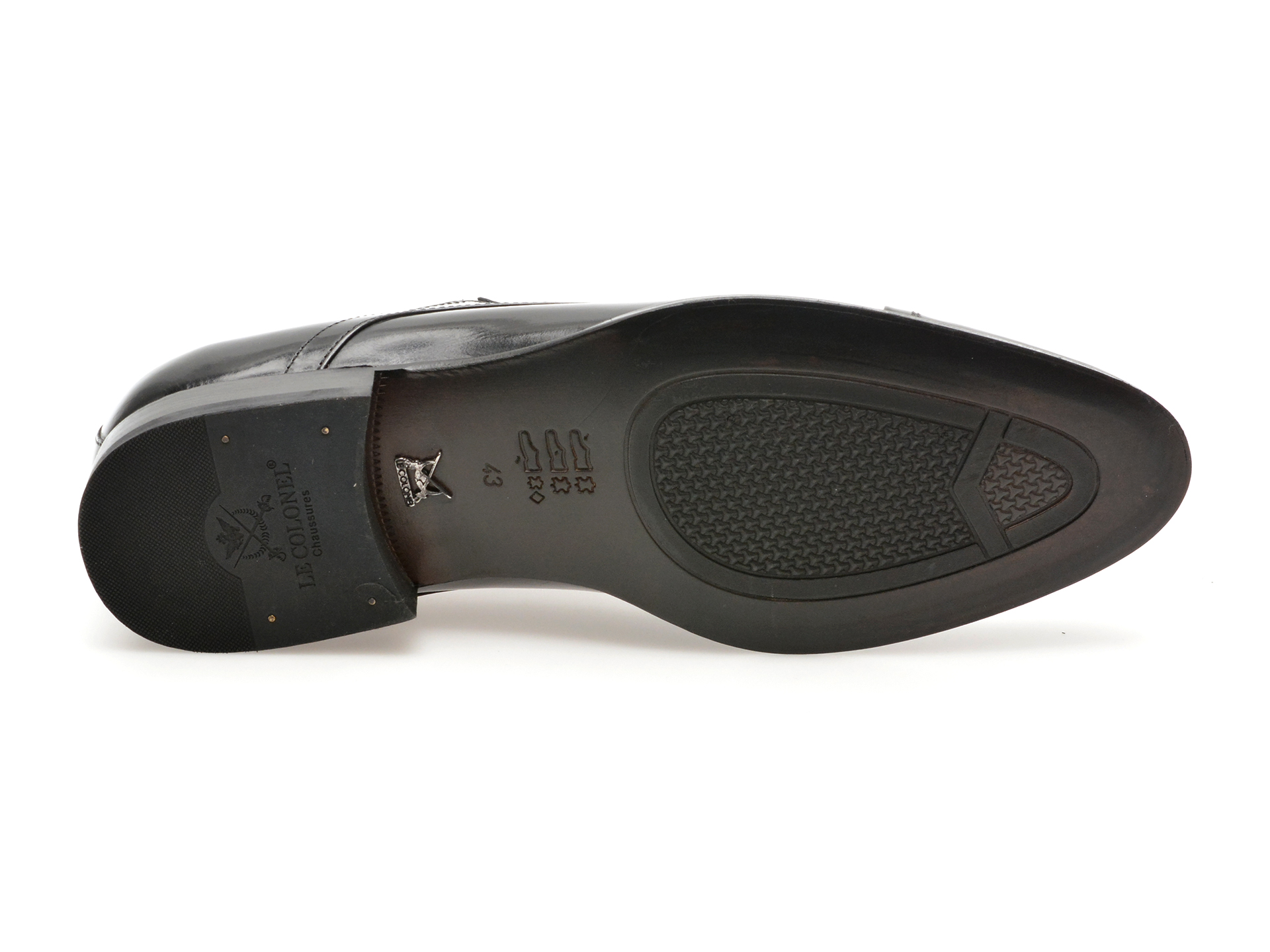 Pantofi eleganti LE COLONEL negri, 680111, din piele naturala - imagine 7