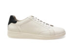 Pantofi GEOX albi, U456FB, din piele naturala