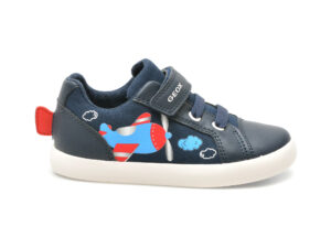 Pantofi GEOX bleumarin, B451NC, din piele ecologica