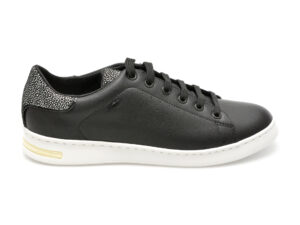 Pantofi GEOX negri, D621BA, din piele naturala