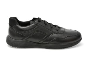 Pantofi GEOX negri, U45BXE, din piele naturala