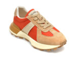Pantofi GRYXX bej, GD302, din material textil