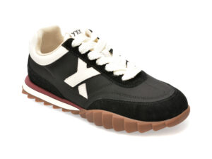 Pantofi GRYXX negri, 2323, din material textil