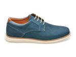 Pantofi OTTER albastri, A36, din nabuc