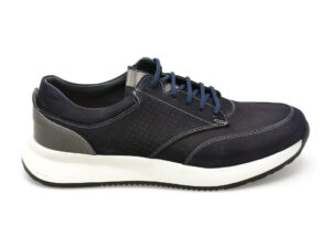 Pantofi OTTER bleumarin, E2219, din nabuc